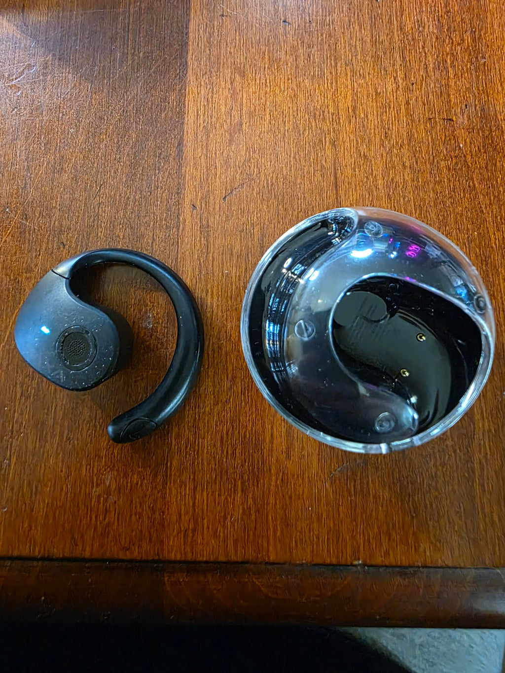 PAXA HY-T26 Pro AI True Wireless Sport Earbuds (with Secure Ear Hooks) - Black