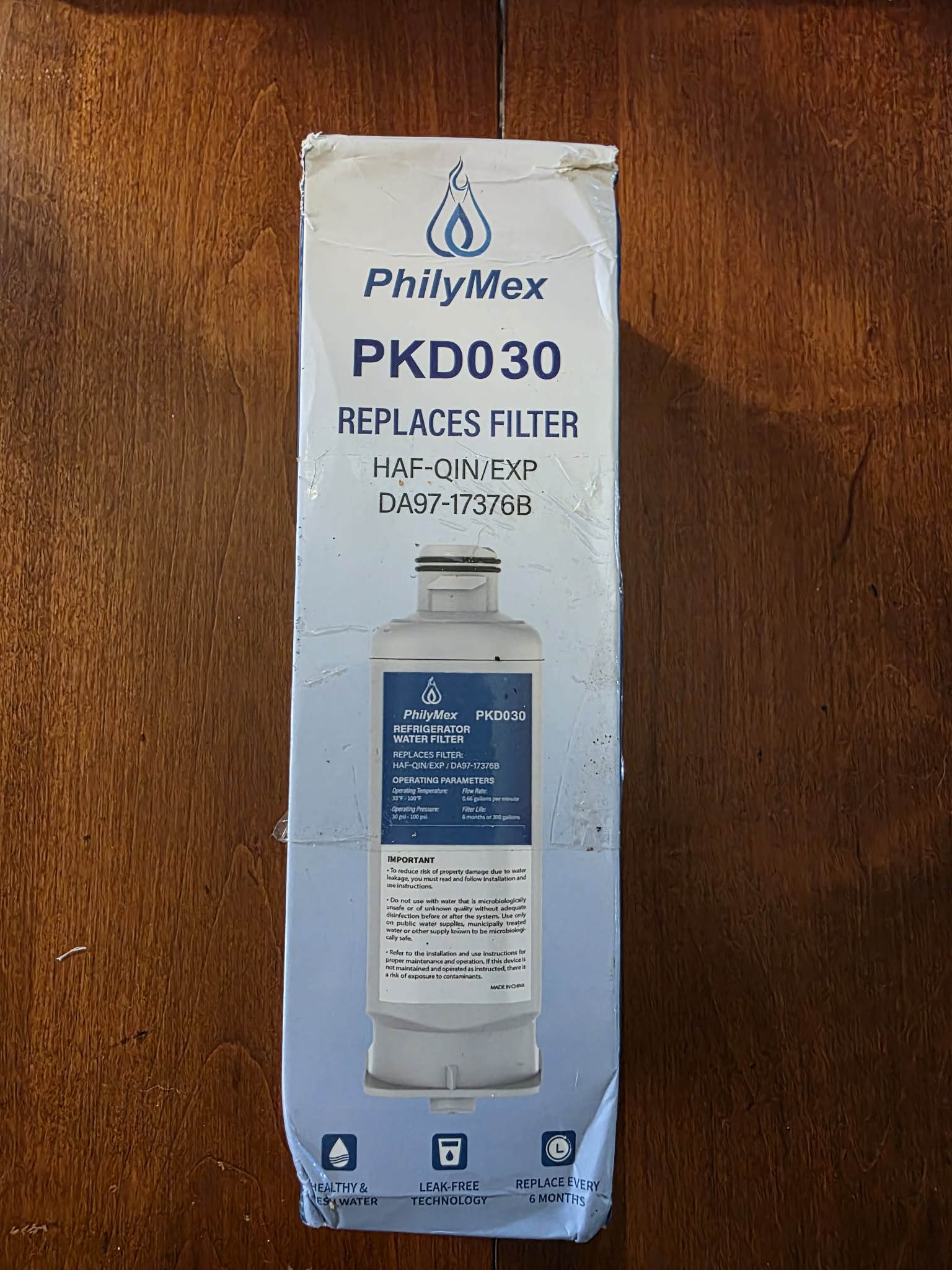 PhilyMEX PKD030 Replacement Water Filter