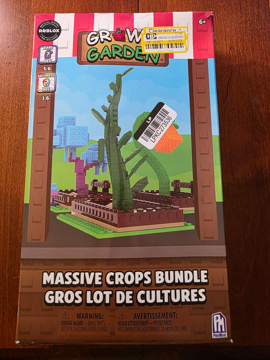 Roblox Grow a Garden: Massive Crops Bundle