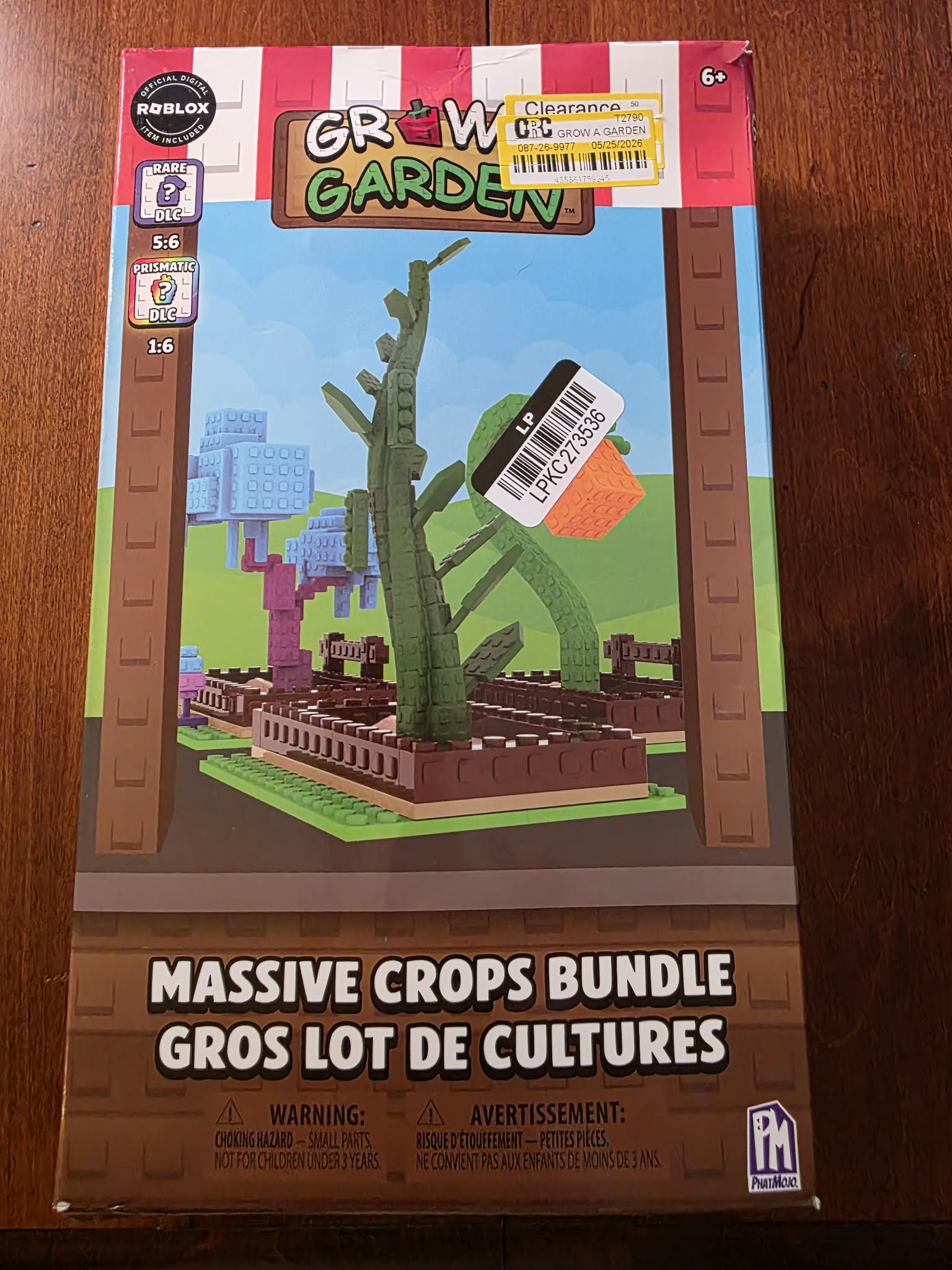 Roblox Grow a Garden: Massive Crops Bundle