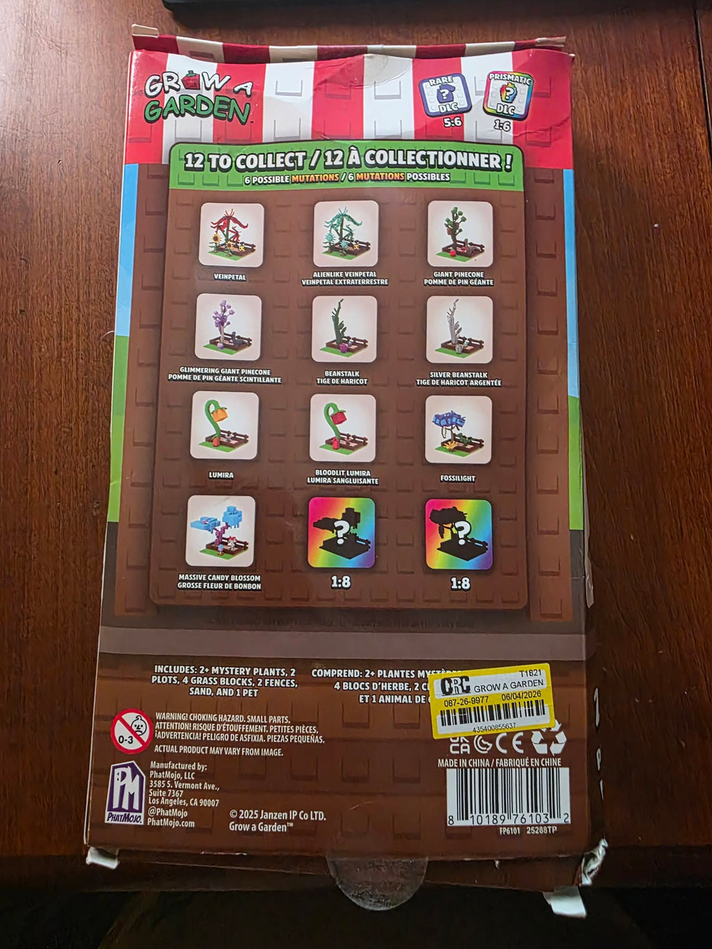 Roblox Grow A Garden: Massive Crops Bundle Mystery Building Set (Includes Virtual Item Code)