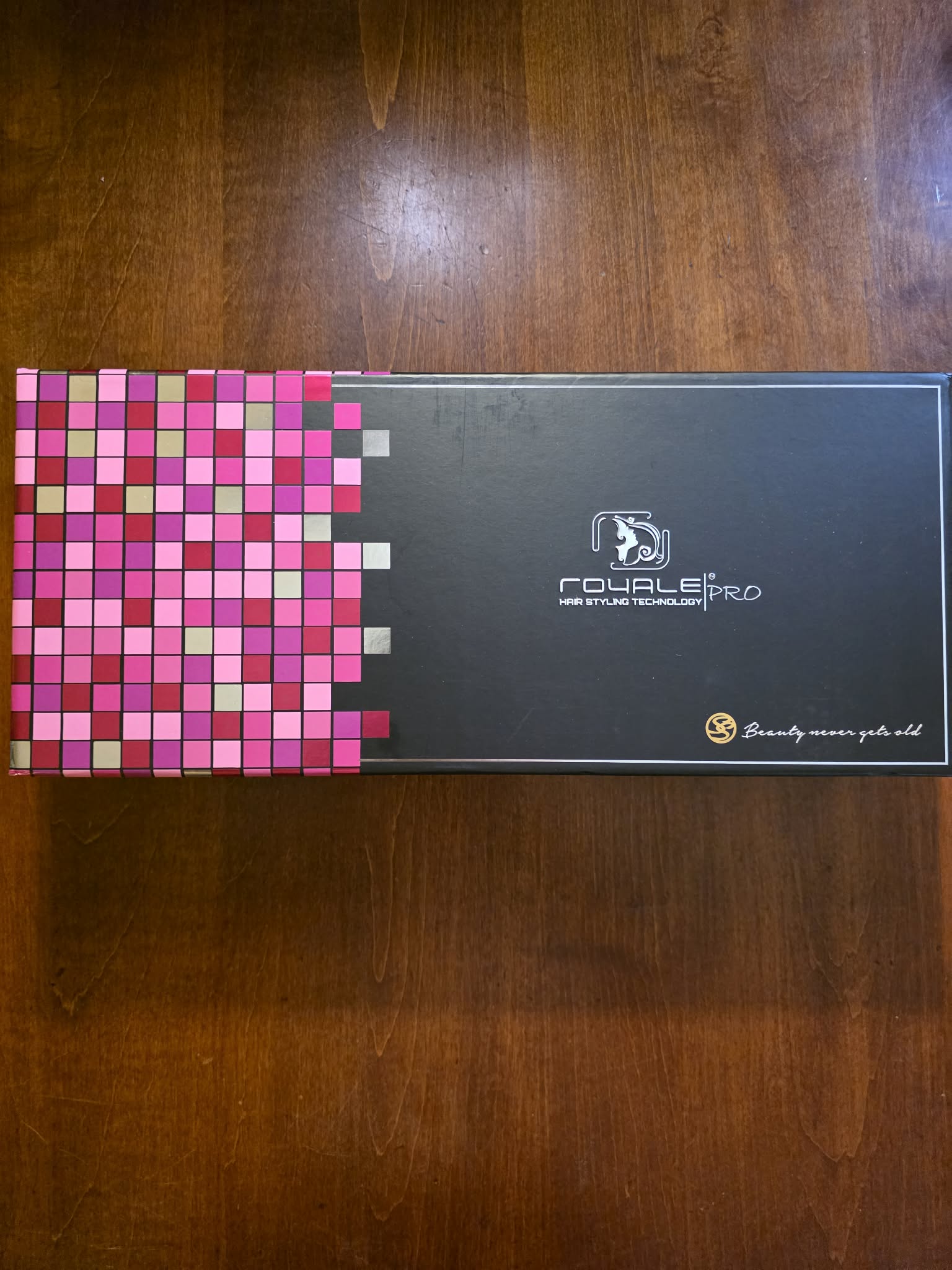 Royale Pro Hair Styling Technology - 100% Ceramic Flat Iron Hair Straightener (Hot Pink)