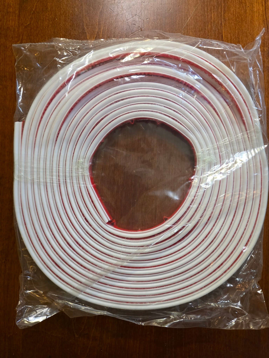 Self-Adhesive Weather Stripping Seal Strip (White)
