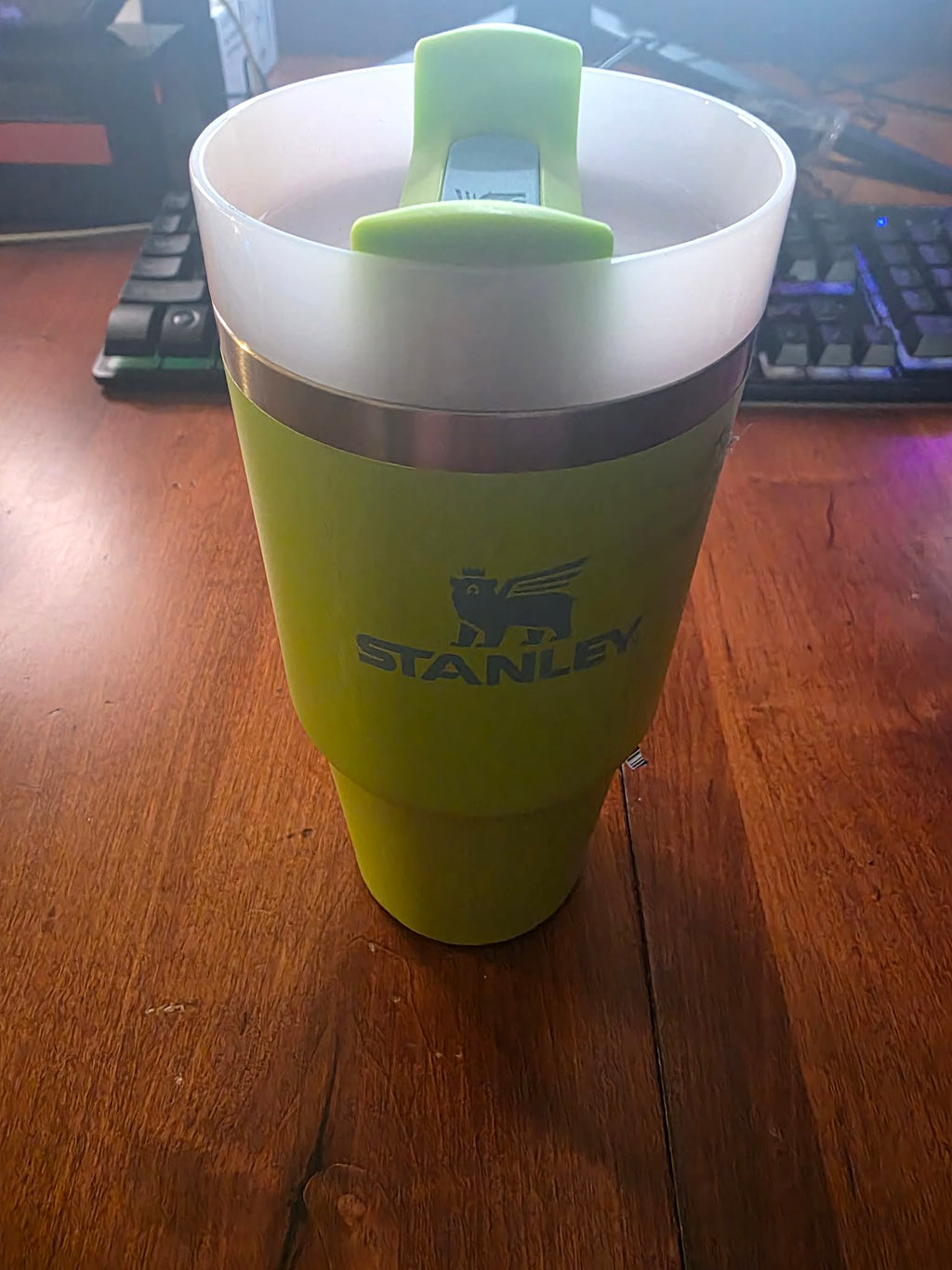 Stanley IceFlow Stainless Steel Tumbler with Flip Straw Lid – Bright Green/Citron
