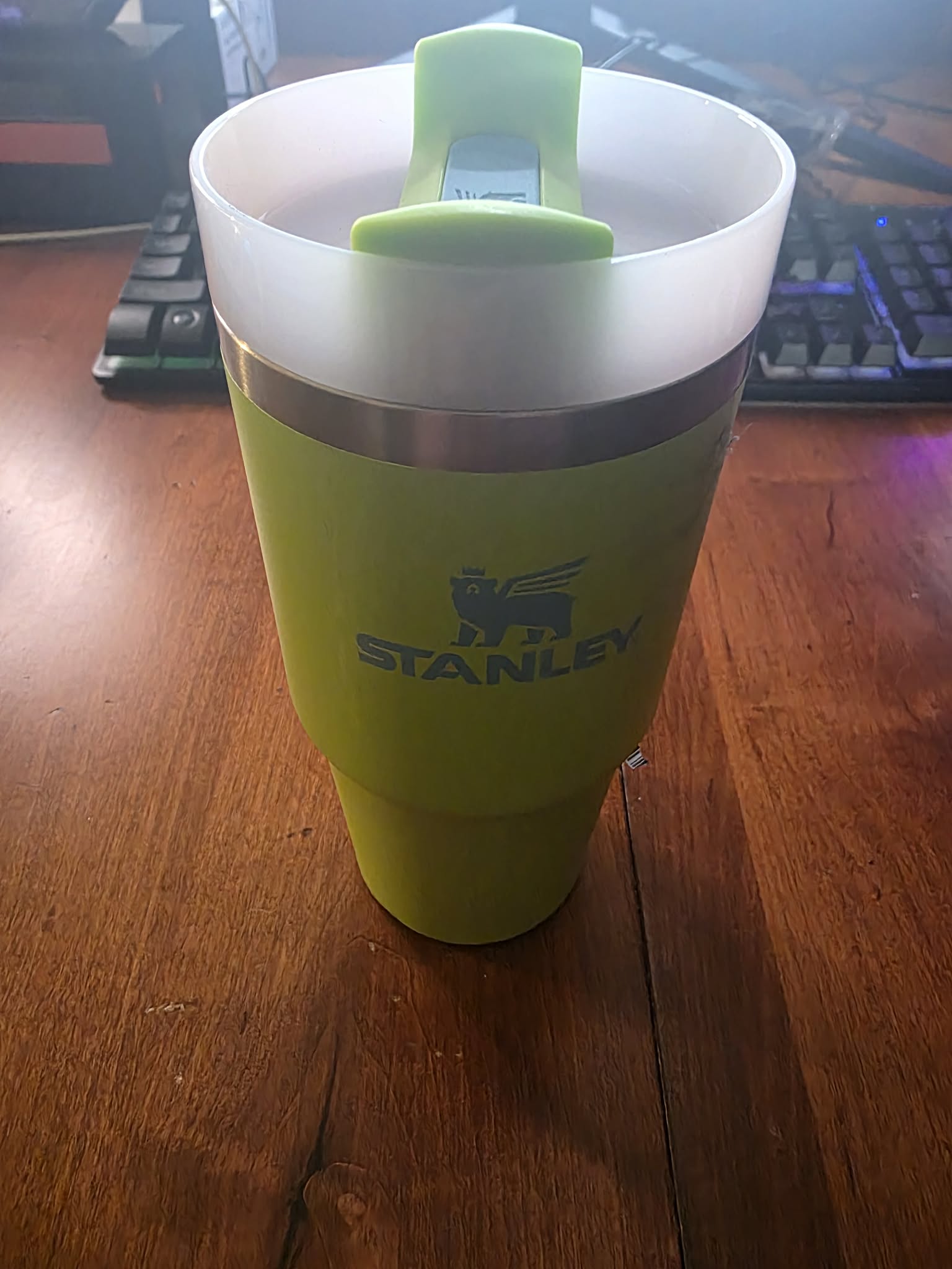 Stanley IceFlow Stainless Steel Tumbler with Flip Straw Lid – Bright Green/Citron