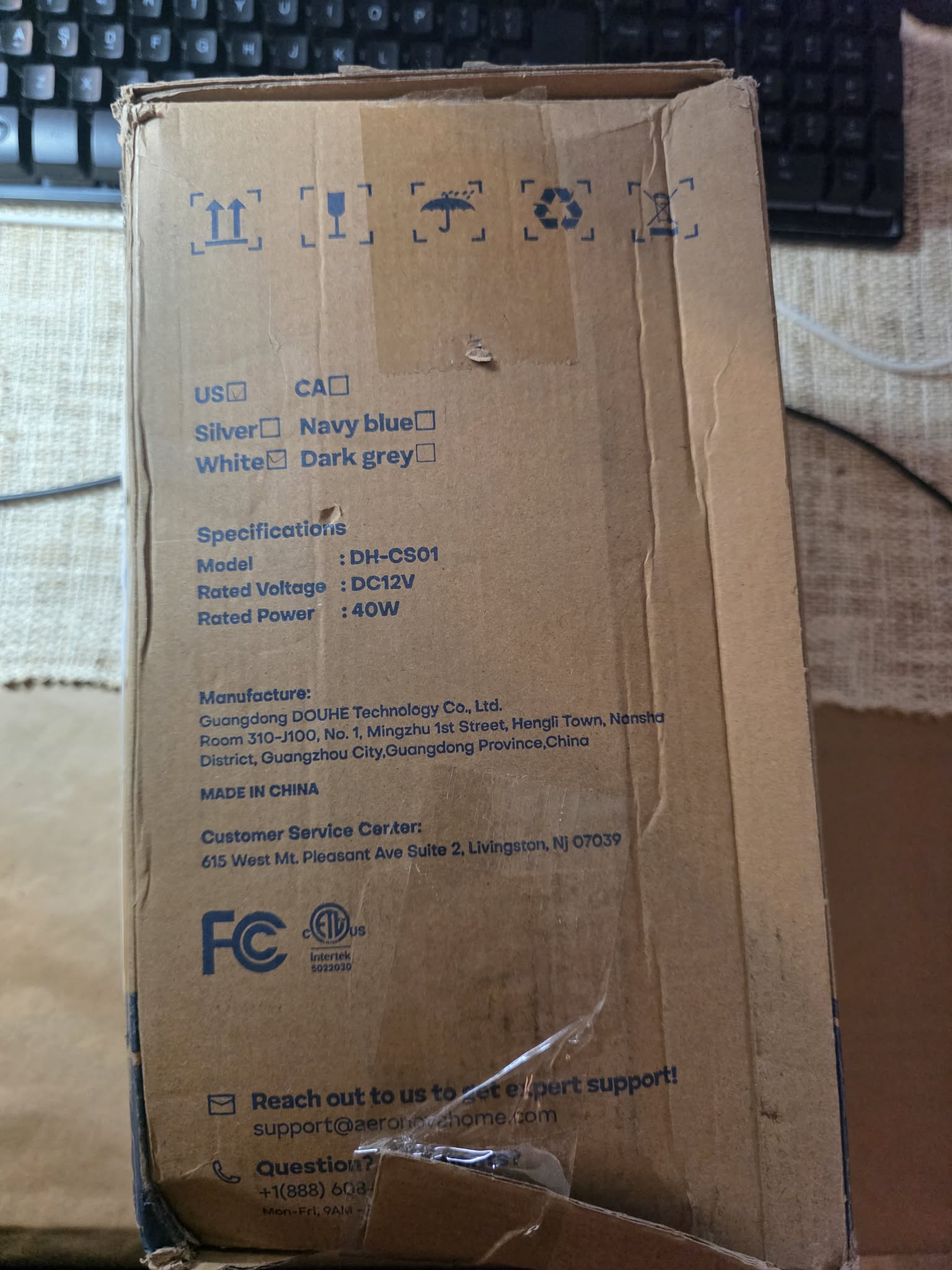 TABYIK Compact Dehumidifier by aeronova (Model: DH-CS01)