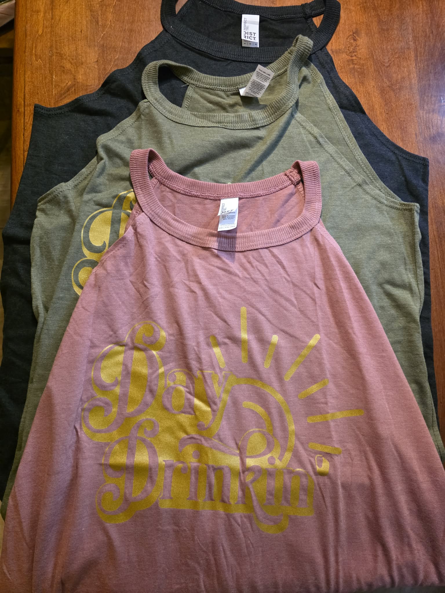 The "Day Drinkin'" Sun Graphic Tank