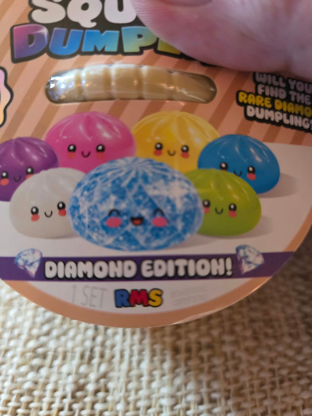 The Original Viral Mystery Squishy Dumpling Diamond Edition