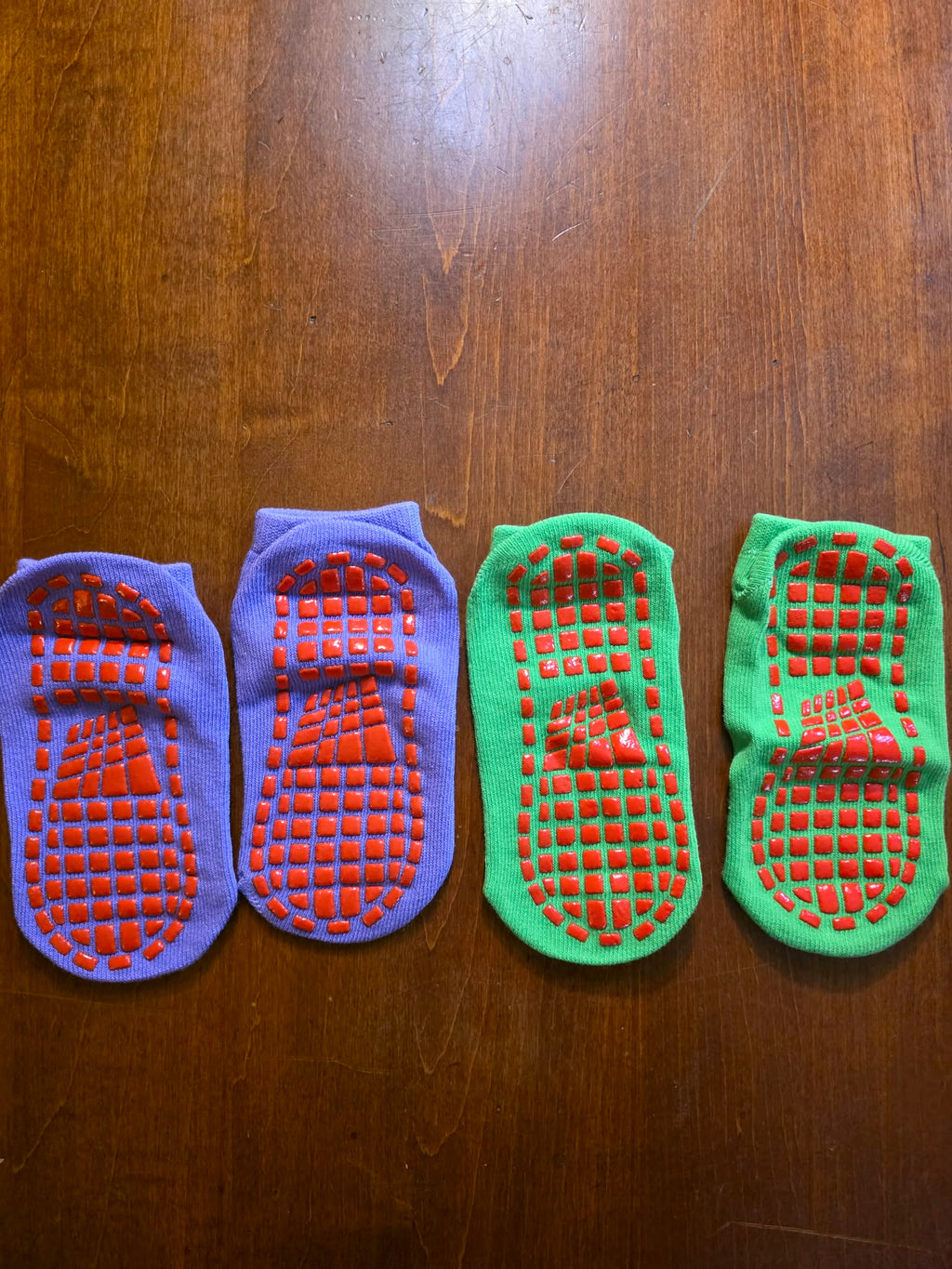 The "Sure-Step" Non-Slip Grip Socks (2-Pack)