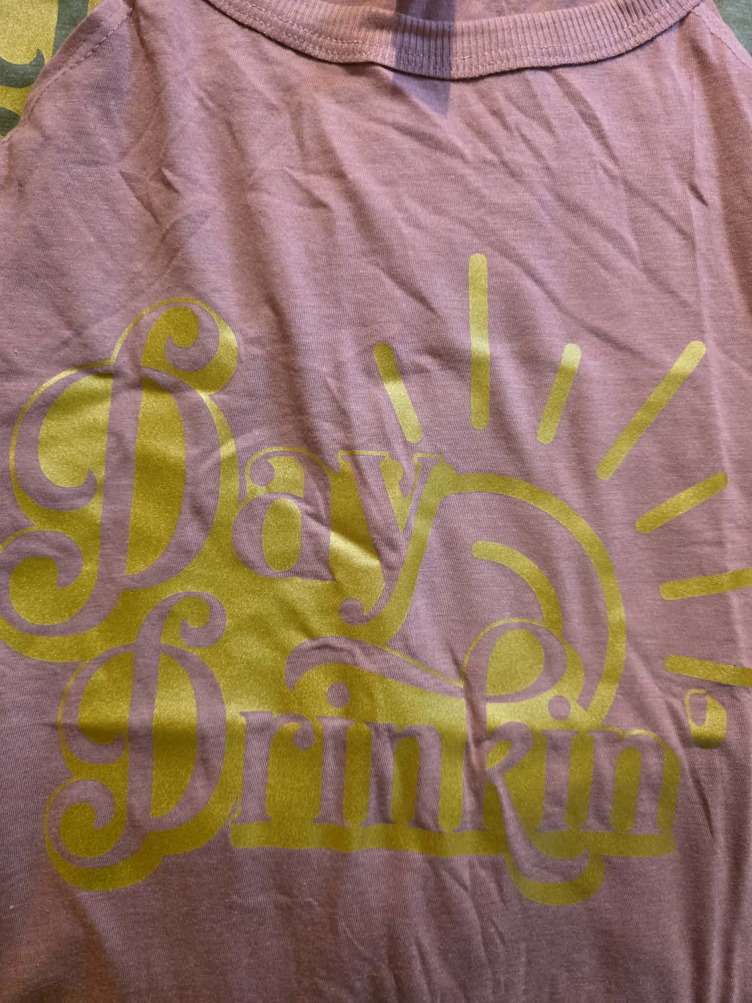 The "Day Drinkin'" Sun Graphic Tank