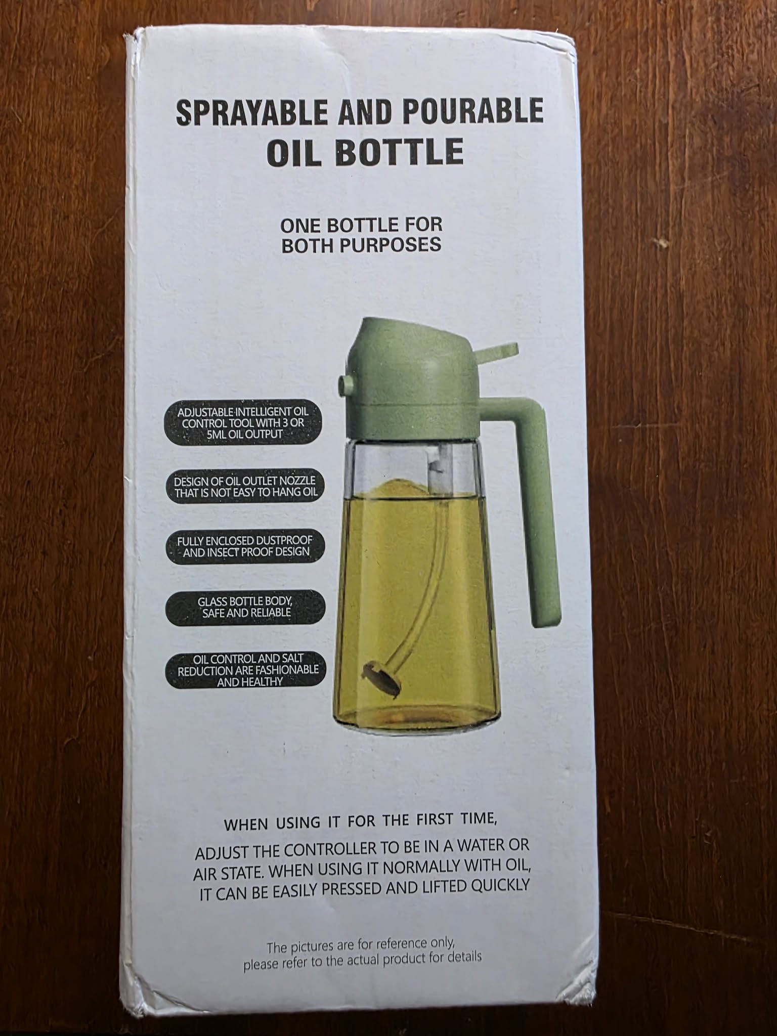 The Dual-Action Spray & Pour Oil Dispenser