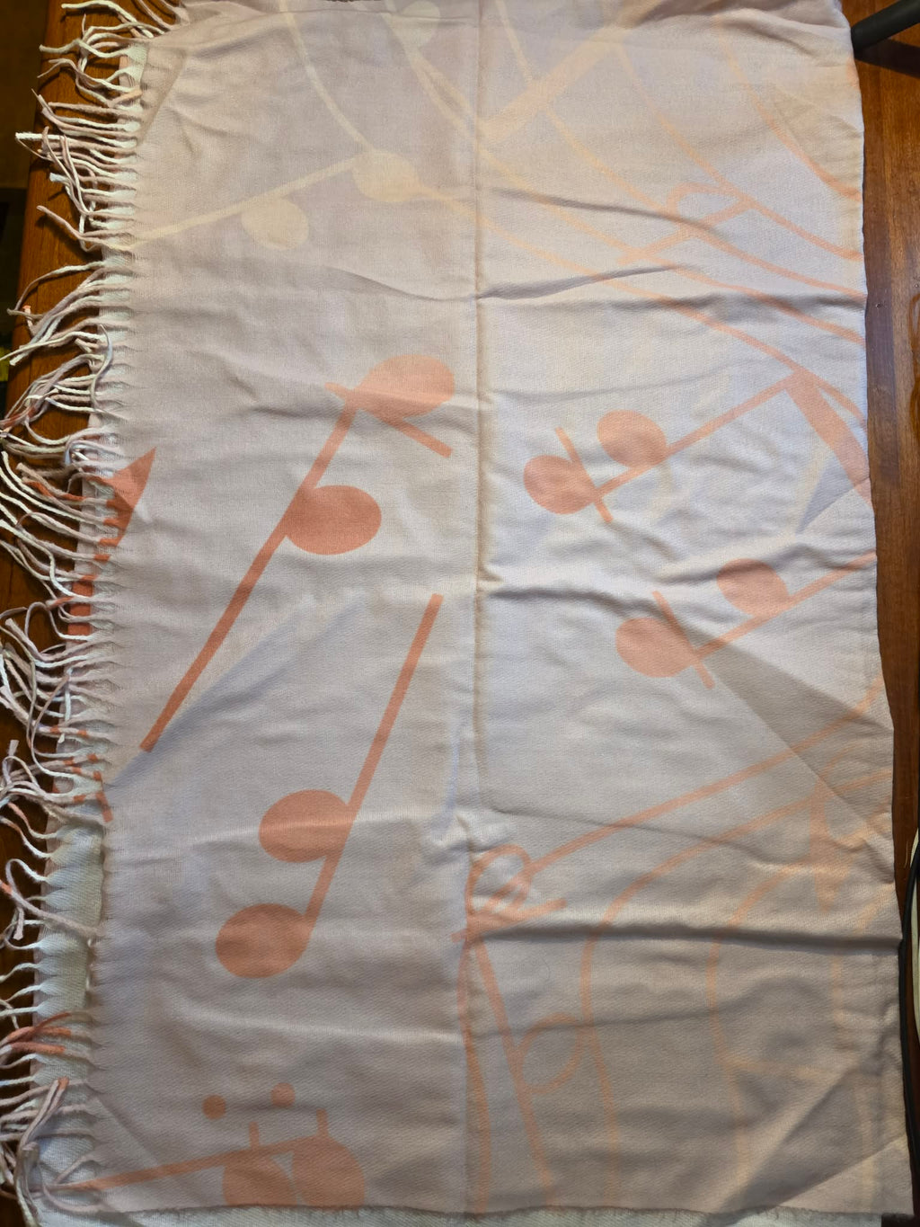 The "Melody" Musical Note Pashmina Scarf