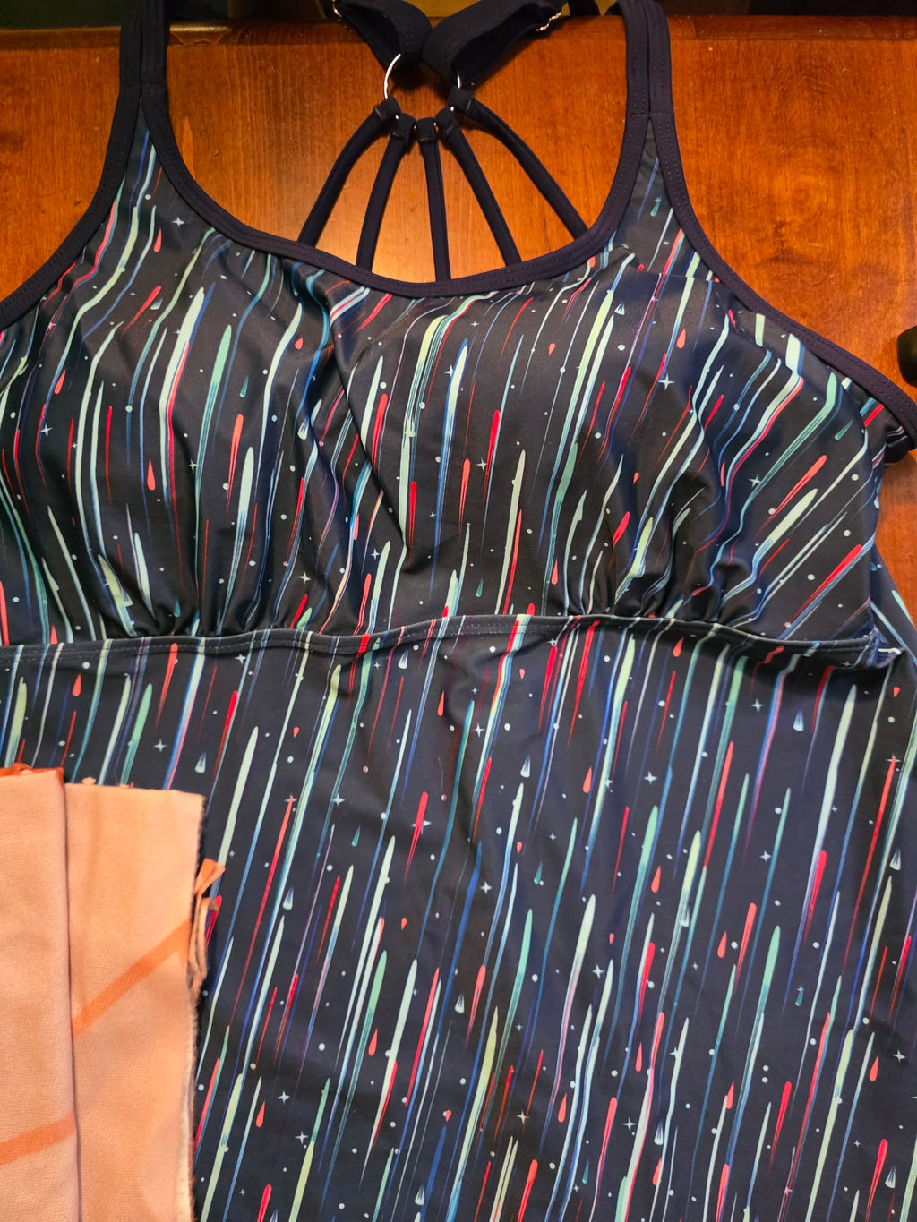 The "Midnight Meteor" 2-Piece Tankini Set