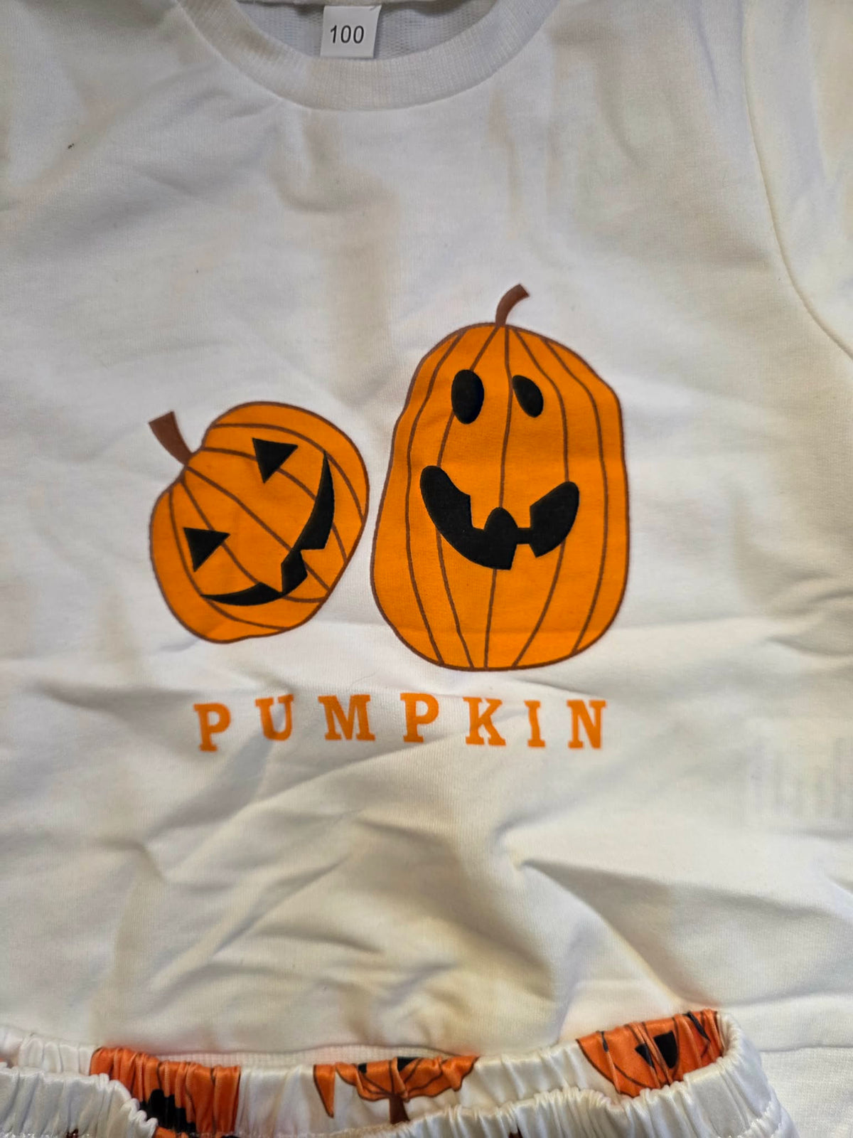 The "Pumpkin Patch" Flare Pants & Sweatshirt Set