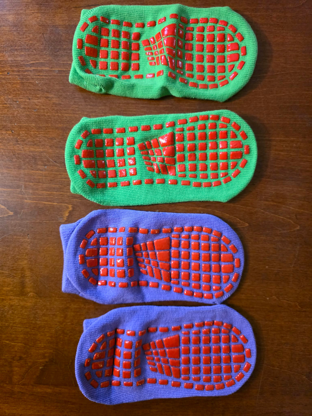 The "Sure-Step" Non-Slip Grip Socks (2-Pack)