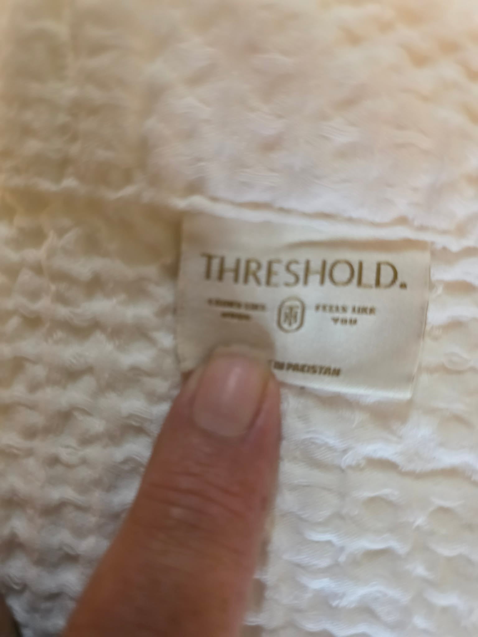 Threshold Waffle Honeycomb Weave Curtain Panel - White Semi-Sheer (1 Panel)