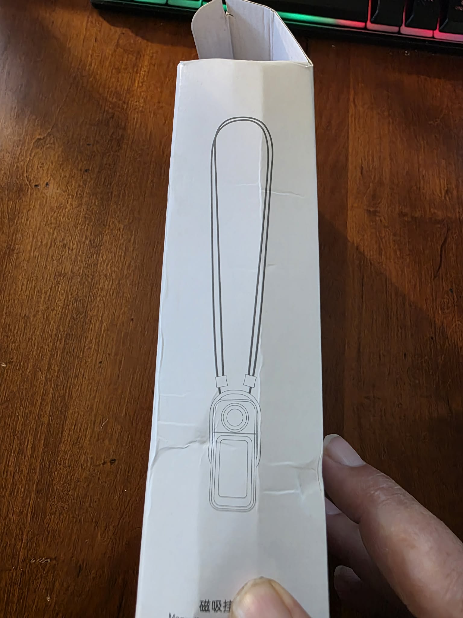 Thumb Action Camera with Display