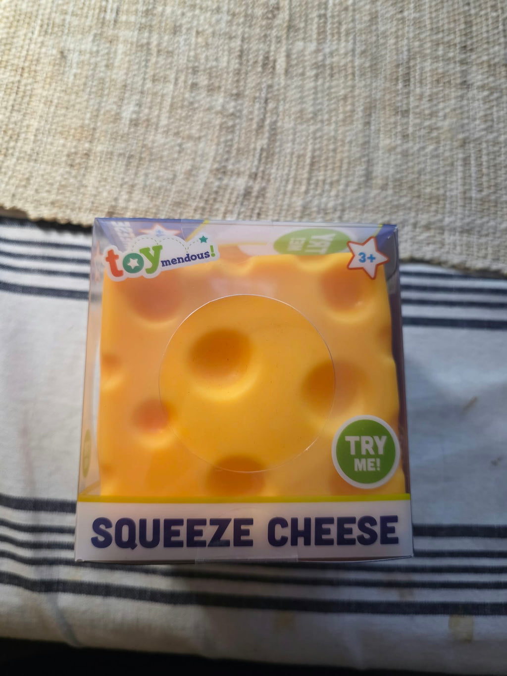 Toymendous Squeeze Cheese Sensory Fidget Collection