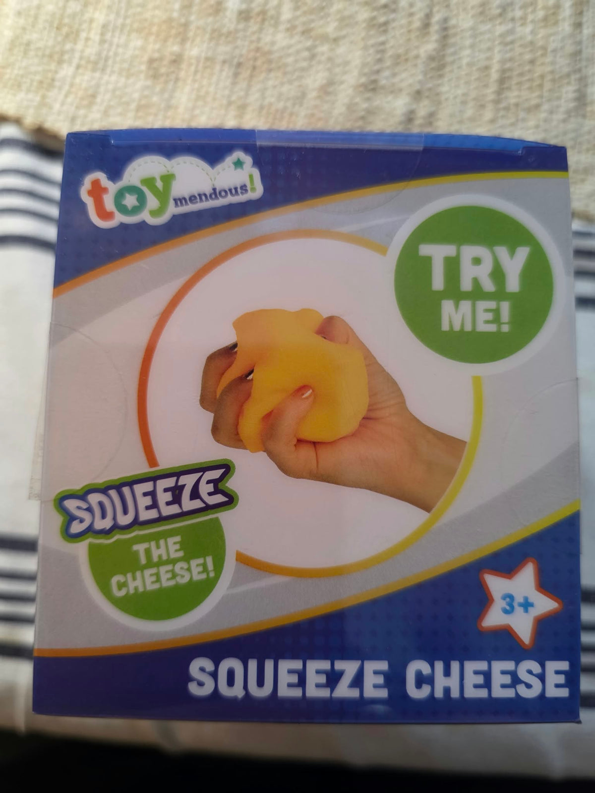 Toymendous Squeeze Cheese Sensory Fidget Collection