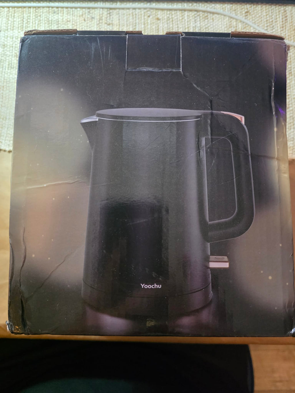 Yoochu 0.8L Double Wall Electric Kettle