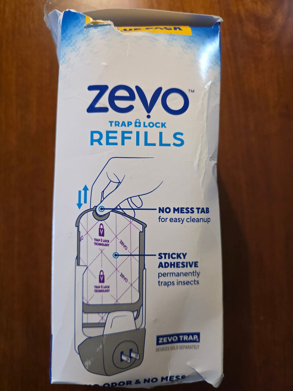 Zevo Trap + Lock Fly Trap Refills – 6-Pack