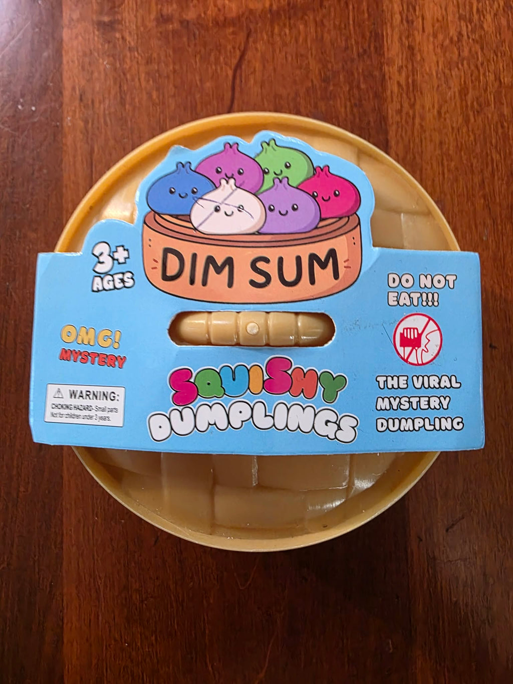 Squishy Mystery Dumplings - Dim Sum Rainbow Surprise Fidget Toy (Sugar Edition)