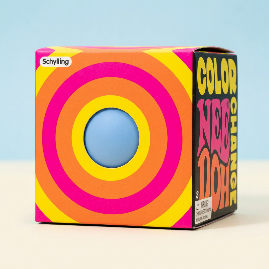 Color Change NeeDoh (Blue) The Groovy Glob Collection by Schylling – C ...