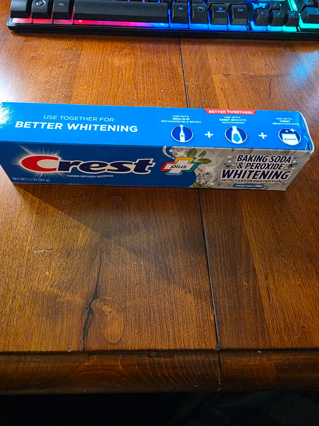 Crest  White Brilliance Toothpaste (Better Whitening)