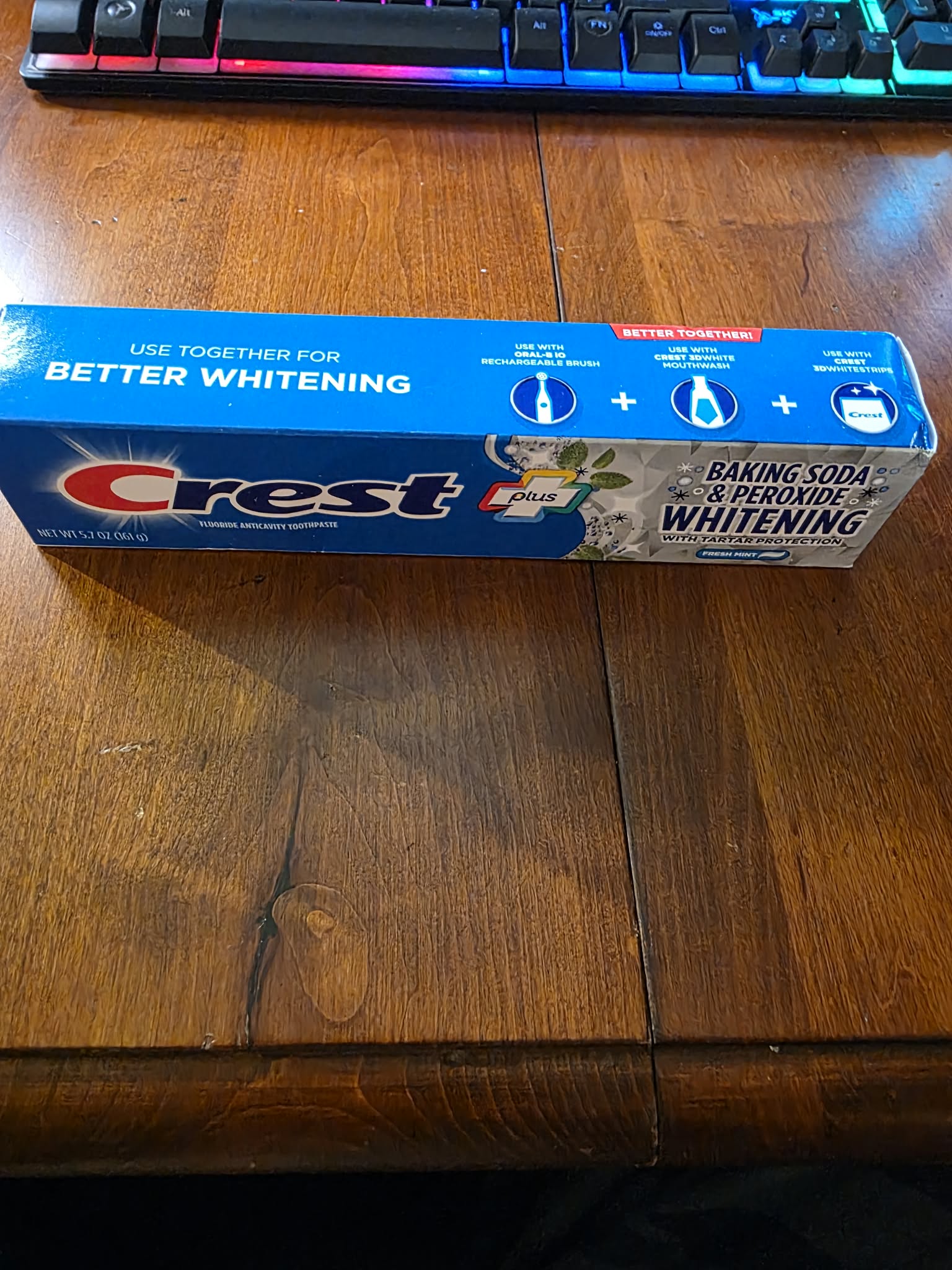 Crest  White Brilliance Toothpaste (Better Whitening)