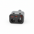 C91 Multi-Port Car Cigarette Lighter Adapter & Splitter (12V-24V)