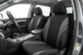 CAR PASS Line Rider Front Seat Covers – Universal Fit, Black & Gray