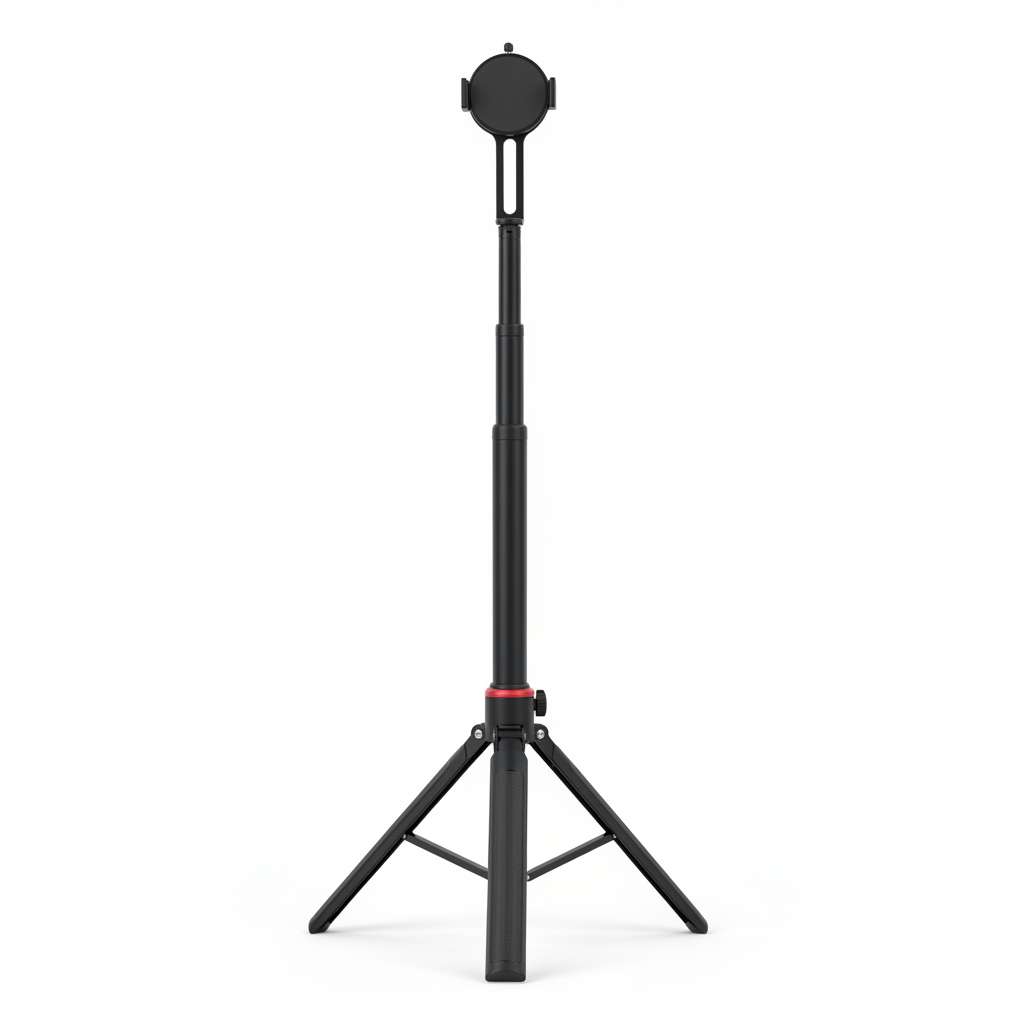 Magnetic Selfie Stick & Extendable Tripod Stand with Wireless Remote (Model CX604)