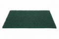 Dark Green PVC Coil Loop Non-Slip Mat - 47"x28" Indoor/Outdoor Entryway, Garage & Patio Mat