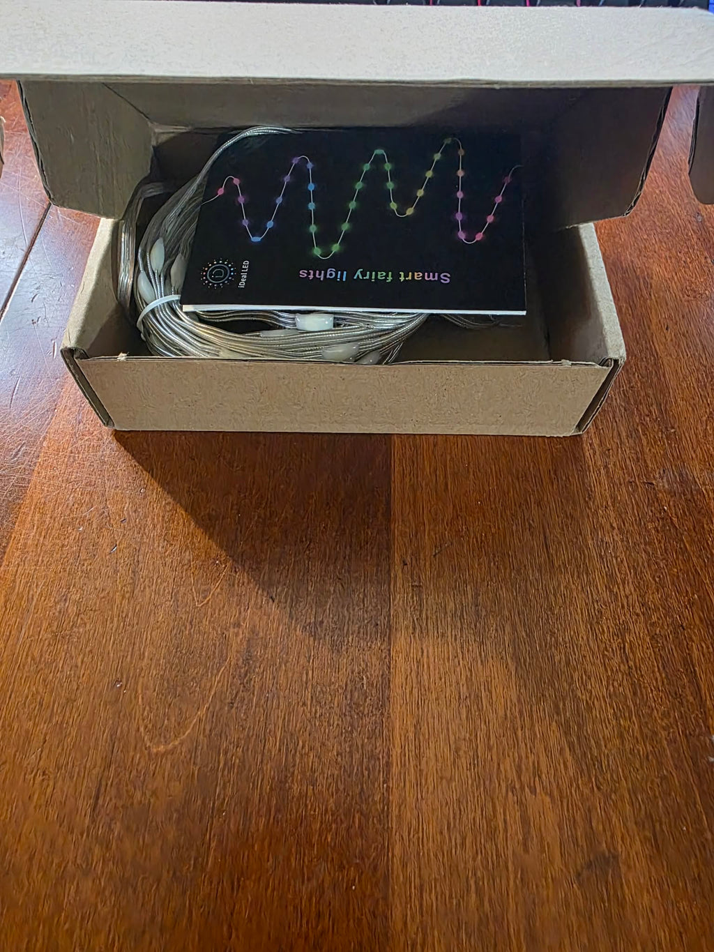 iDmiLED Smart Bluetooth Fairy Lights (98ft / 300 LEDs)