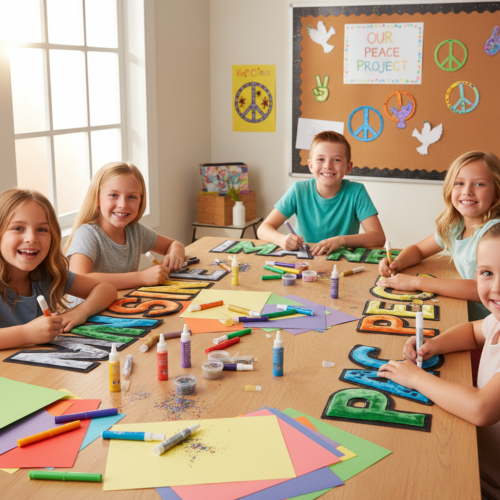 EduCraft Imagine Peace Collaborative Craft Kit (1PK)