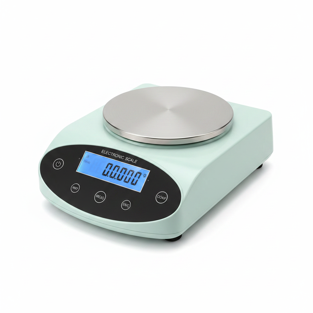 High-Precision Electronic Balance Digital Scale - 5000g x 0.01g Analytical Laboratory Instrument