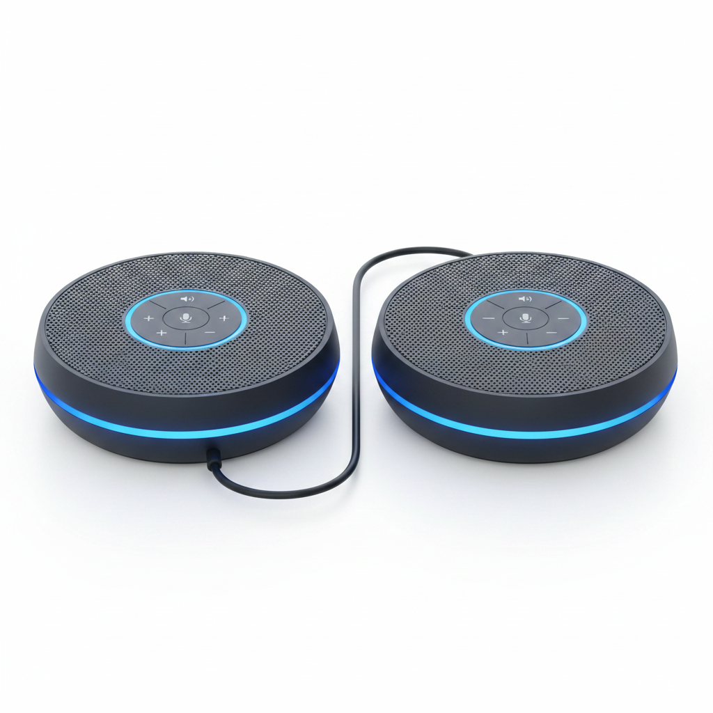 EMEET OfficeCore M220 Lite Smart Conference Speaker (Dual Cascading System)