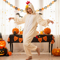 Flannel Chicken Animal Cosplay Costume – Size L