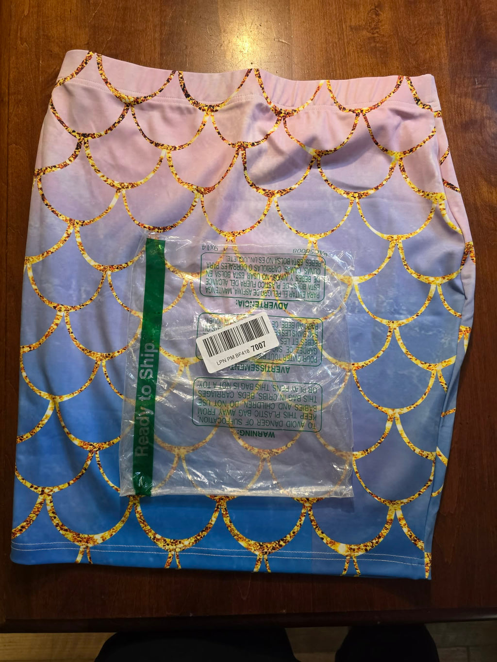 The "Under the Sea" Ombre Mermaid Skirt