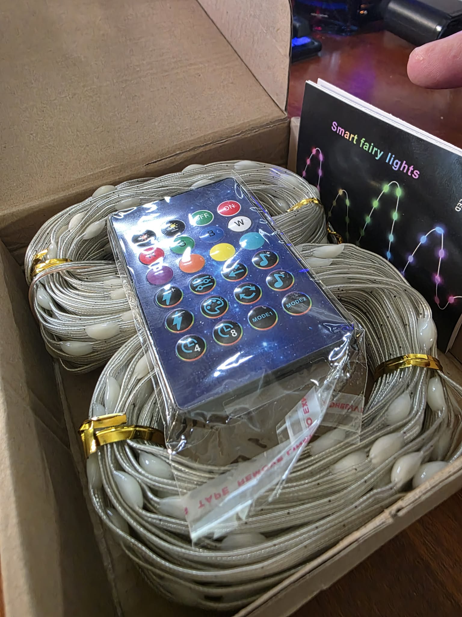 iDmiLED Smart Bluetooth Fairy Lights (98ft / 300 LEDs)