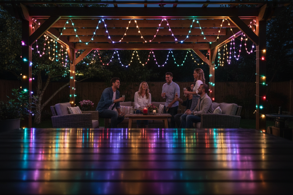 iDmiLED Smart Bluetooth Fairy Lights (98ft / 300 LEDs)