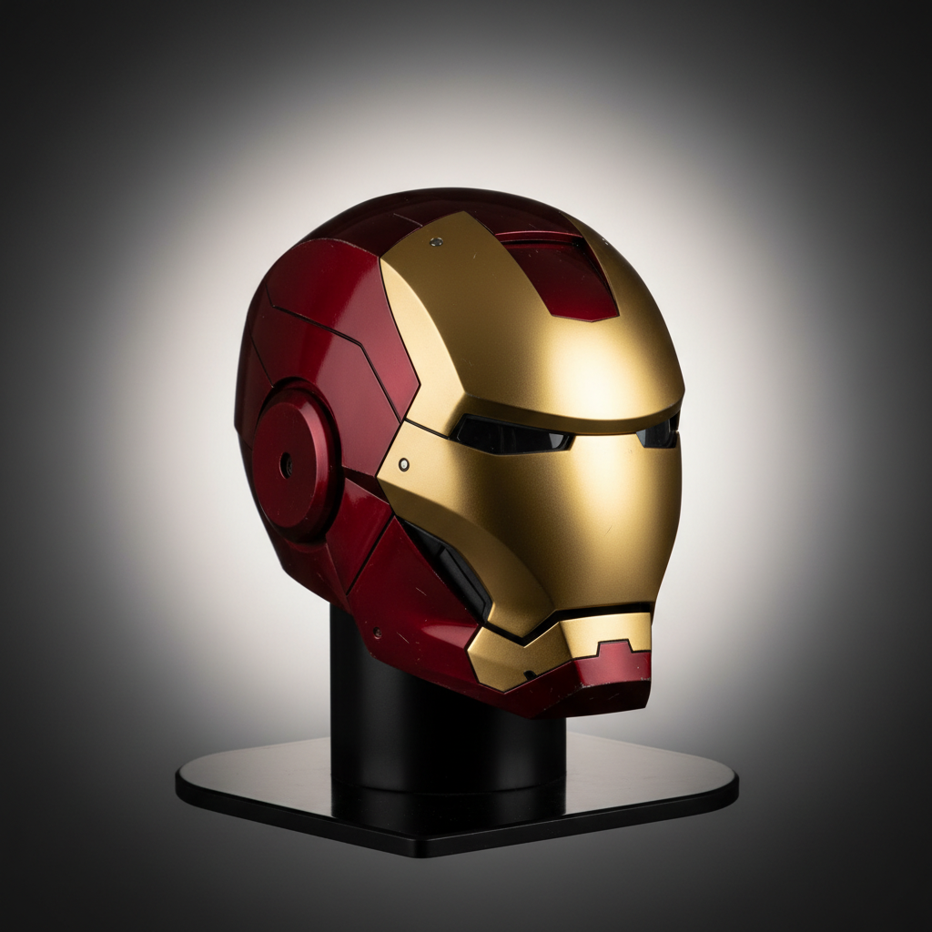 Iron Man Mark VII 1:1 Wearable Helmet – Full-Scale Movie Replica Headgear