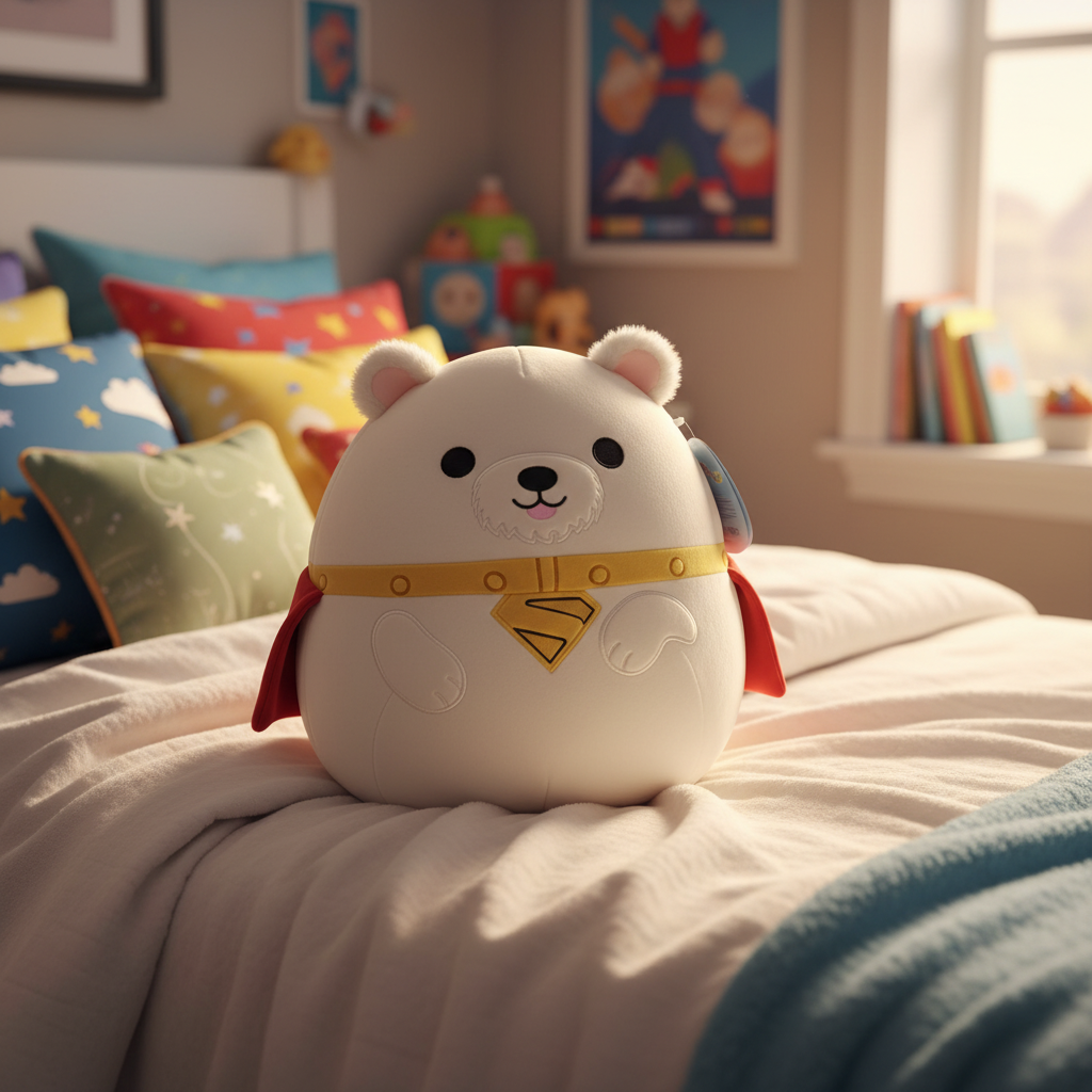 Jazwares Squishmallows Superhero Bear Plush
