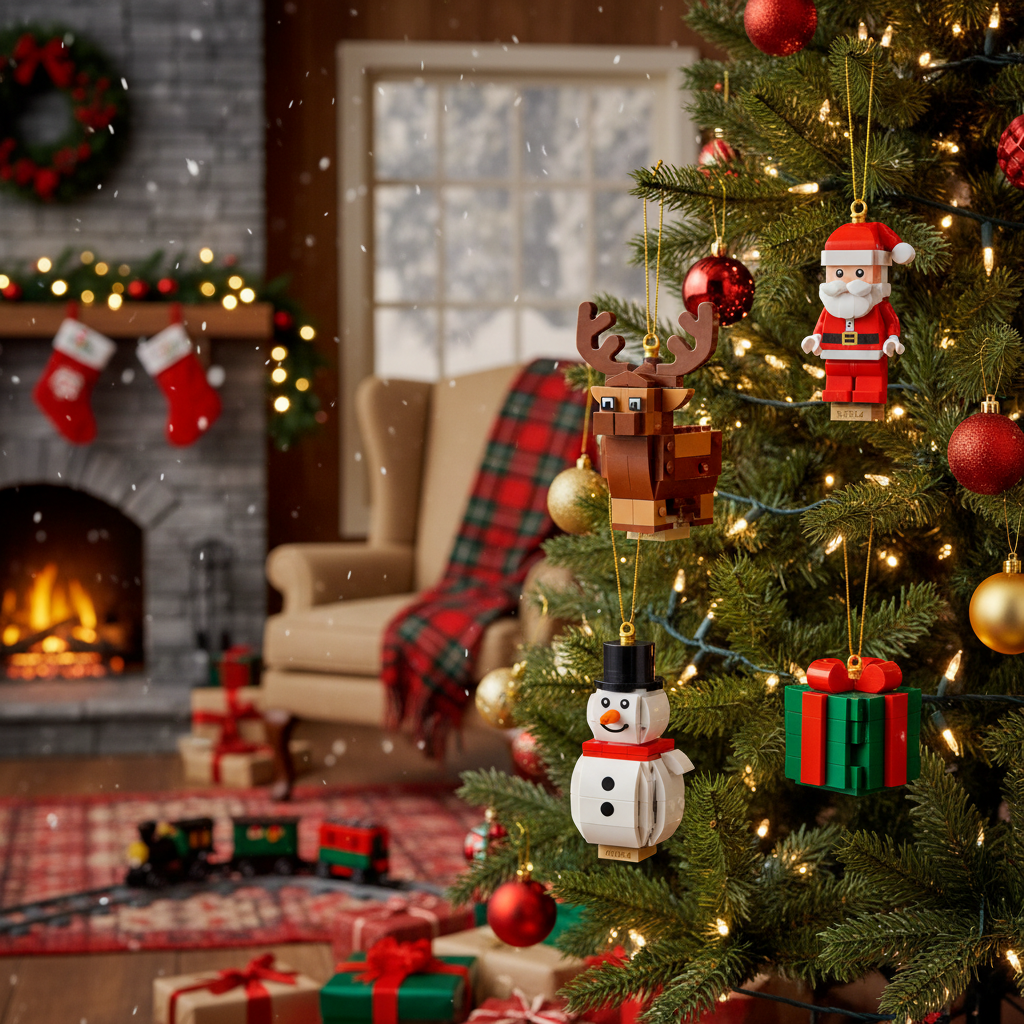 LEGO Christmas Ornaments: Nutcracker, Nutcracker Suit & Christmas Tree Ornaments (40774)