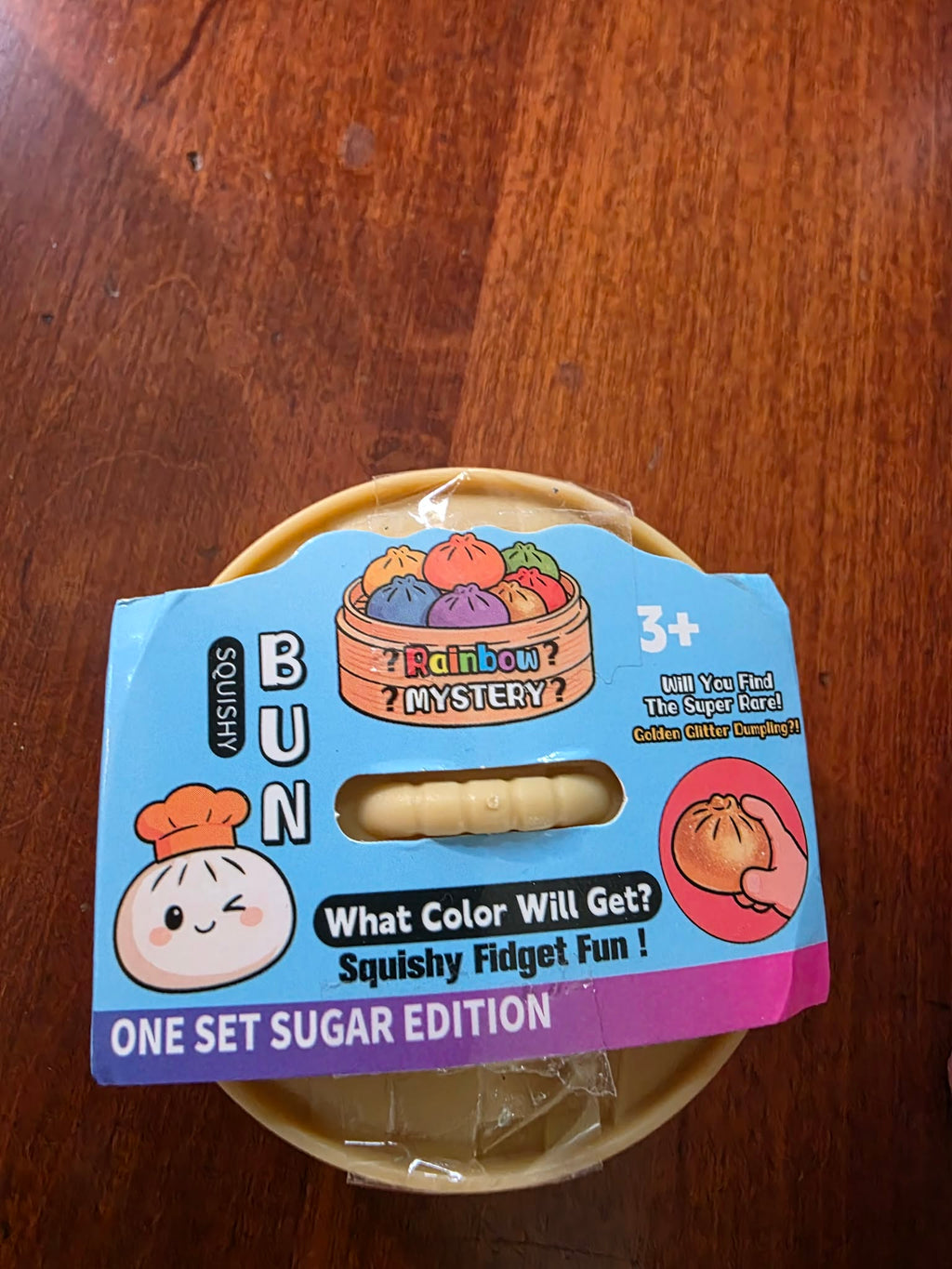 Squishy Mystery Dumplings - Dim Sum Rainbow Surprise Fidget Toy (Sugar Edition)