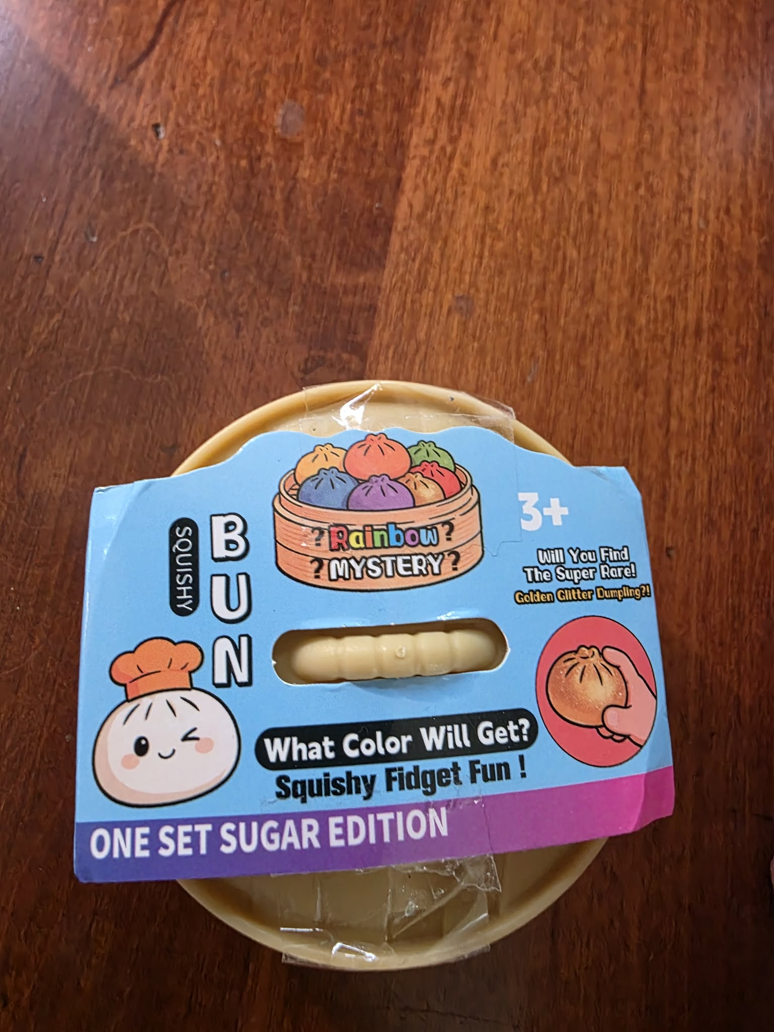 Squishy Mystery Dumplings - Dim Sum Rainbow Surprise Fidget Toy (Sugar Edition)