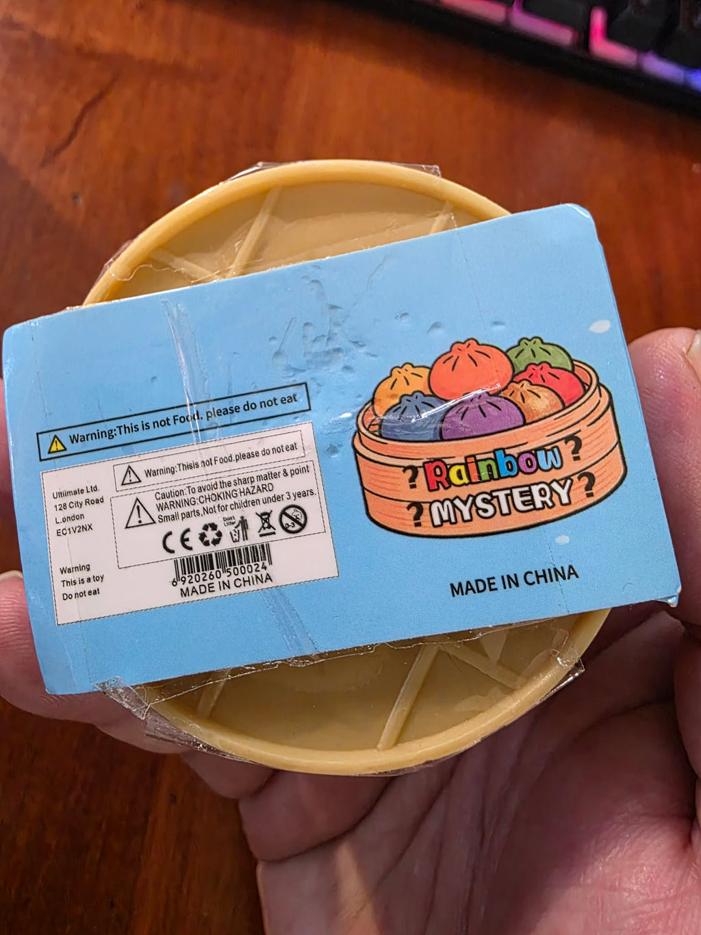 Squishy Mystery Dumplings - Dim Sum Rainbow Surprise Fidget Toy (Sugar Edition)