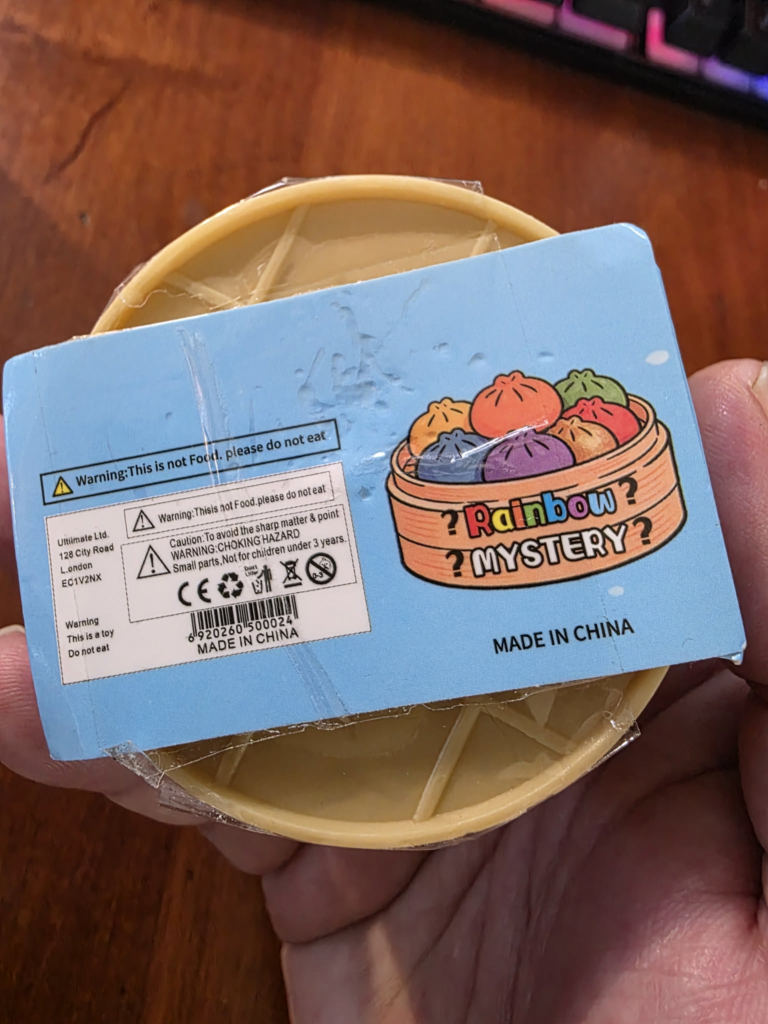 Squishy Mystery Dumplings - Dim Sum Rainbow Surprise Fidget Toy (Sugar Edition)