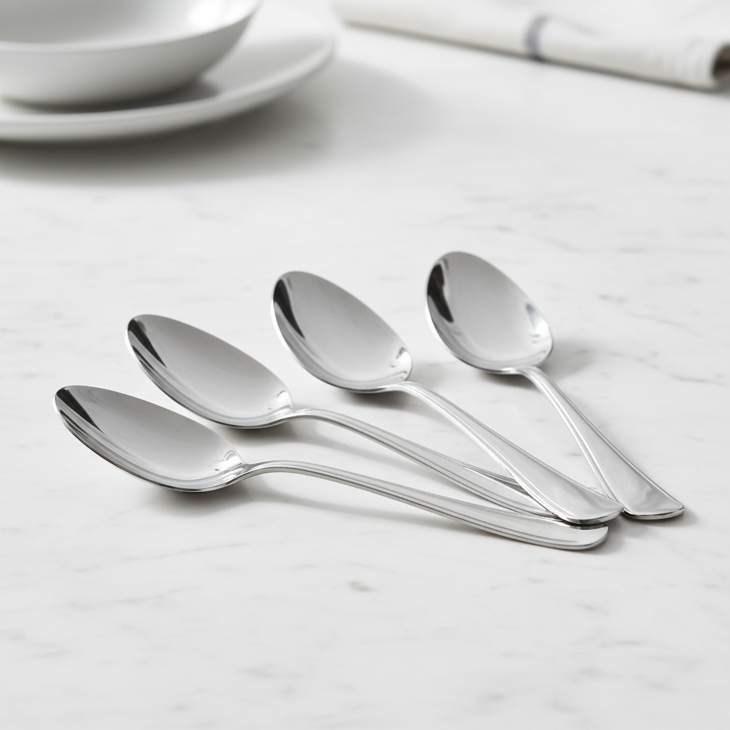 Mainstays 6-Piece Stainless Steel Dinner Spoons