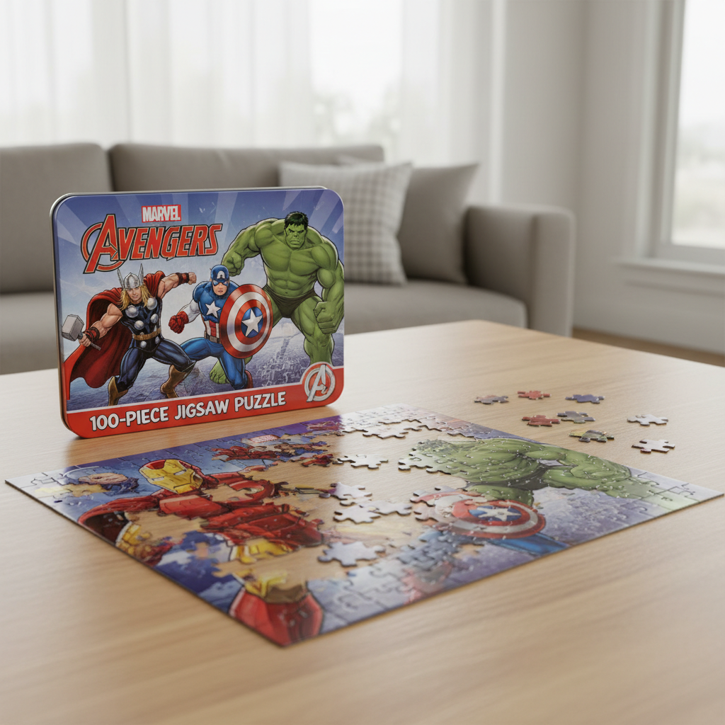 Marvel Avengers 100-Piece Puzzle (PuzzleTin)